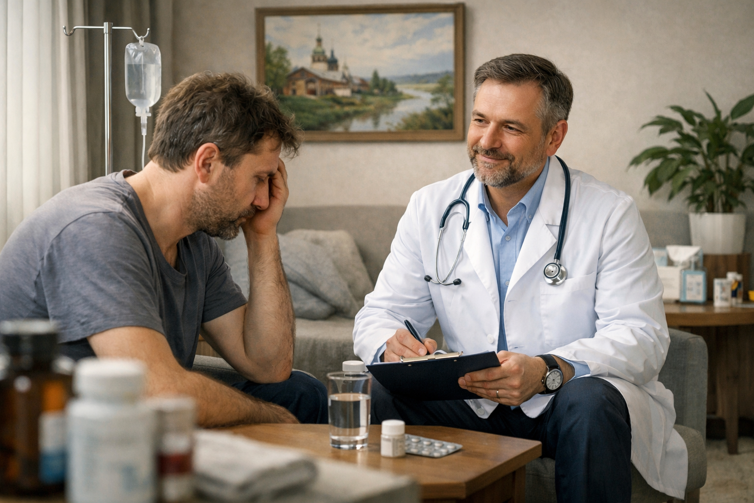 Когда после запоя нужна помощь нарколога: важные признаки и сроки